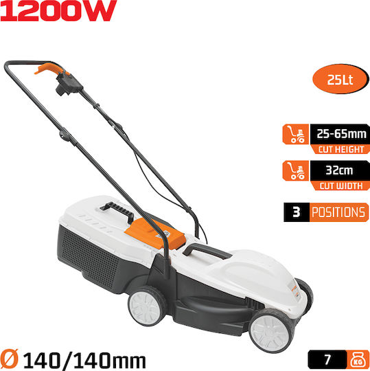 Nakayama EM3221 Electric Lawn Mower 1200W