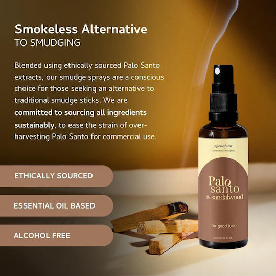 Parfum Spray Pentru Casă Palo Santo Lemn De Santal 100ml