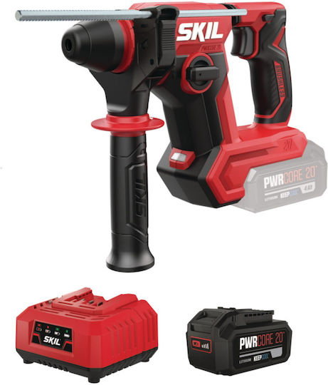 Skil Rotary Hammer Excavator Battery Brushless 20V 1x4Ah with SDS Plus Socket D00469