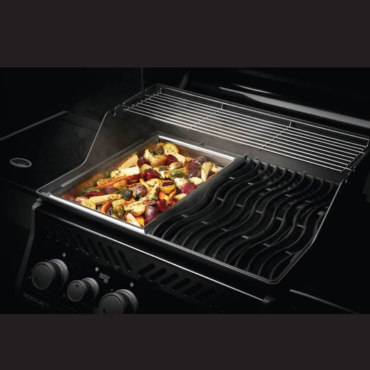 Napoleon Stainless Steel Grill Cooking Pan 45 X 28.5 X 3.5 Cm Rogue Freestyle Napoleon 56068 Models