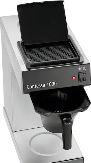 Bartscher Contessa 1000 Mașină de cafea filtru comercială 2000W cu capacitatea de 1.8lt