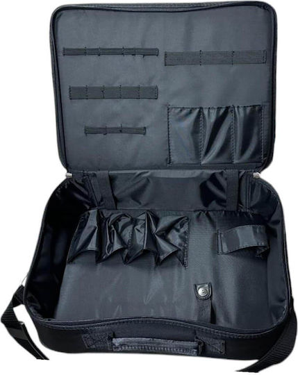 Eurostil Fabric Cosmetic Case Black H28.5xW37xL11.5cm