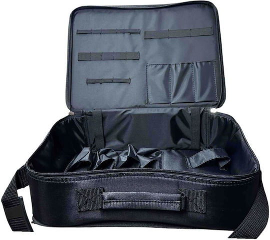 Eurostil Fabric Cosmetic Case Black H28.5xW37xL11.5cm