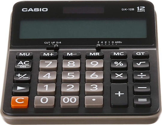 Casio Taschenrechner 12 Ziffern in Schwarz Farbe 1Stück