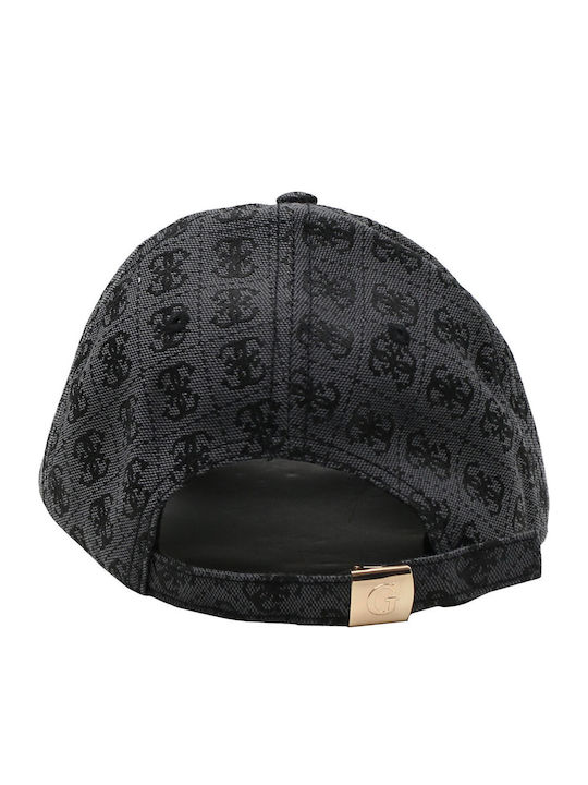 Guess Katya 4g Logo Jockey Strapback Aw5368pol01 Clo Gri