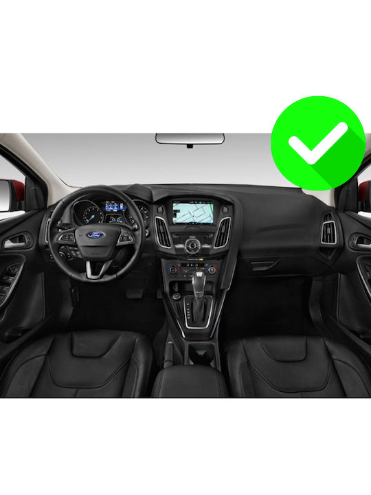Carmedia Ηχοσύστημα Αυτοκινήτου για Ford Focus 2011-2018 (Bluetooth/USB/WiFi/GPS/Apple-Carplay/Android-Auto) με Οθόνη Αφής 9"