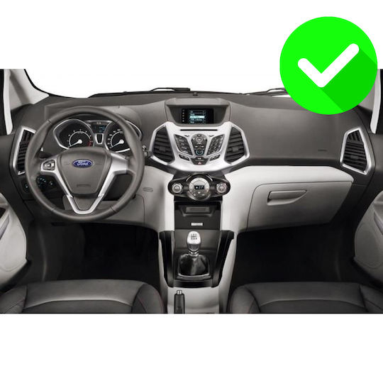 Carmedia Car Audio System for Ford EcoSport 2012-2018 (Bluetooth/USB/WiFi/GPS/Apple-Carplay/Android-Auto) with Touch Screen 12.3"