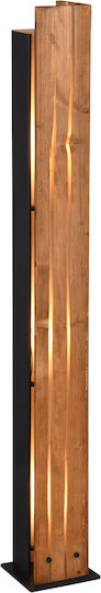 Trio Lighting Винтидж Подова Лампа В121xД16см. с Цокъл за Крушка E27 Бежов