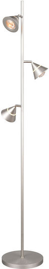 Trio Lighting Romeo Floor Lamp H150cm. Gray