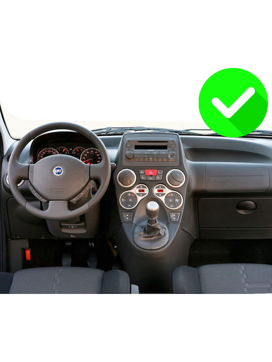 Carmedia Car Audio System for Fiat Panda 2003-2012 (Bluetooth/USB/WiFi/GPS/Apple-Carplay/Android-Auto) with Touch Screen 9"