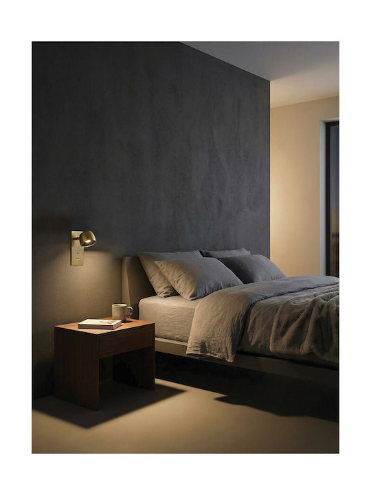 VK Lighting Φωτιστικό Τοίχου LED Μαύρο