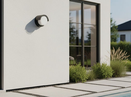 Inlight Wandmontiertes Außenlicht LED 12W 17x17x10.2cm Inlight Wandmontiertes Außenlicht LED 12W 17x17x10.2cm