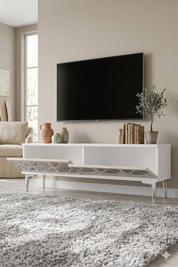 Έπιπλο TV Επιδαπέδιο Γκρι 120x30x41εκ. Έπιπλο TV Επιδαπέδιο Γκρι 120x30x41εκ.