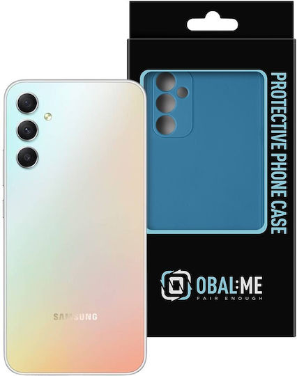 Obal:Me Back Cover Σιλικόνης Μπλε (Galaxy A34)