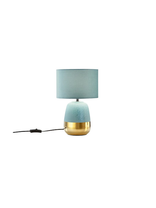 Sioux Table Lamp Ceramic Fabric Shade I-sioux-l-bo 8031414919208 Fan Europe Green Ø22cm