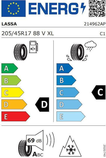 Lassa Snoways 4 205/45R17 88V XL Χειμερινό Λάστιχο Αυτοκινήτου