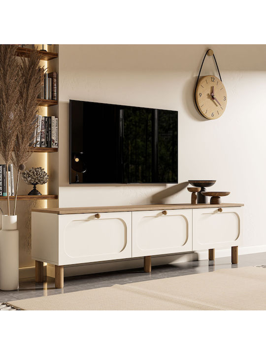 SteweHome TV-Ständer Gelb M180xT35xH50cm
