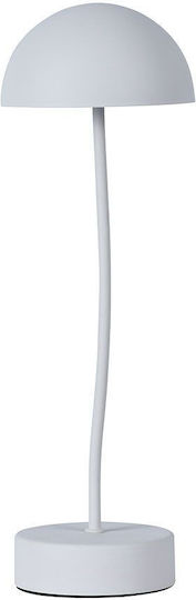 V-TAC Metal Lampă de masă LED cu Abajur Alb și Bază
