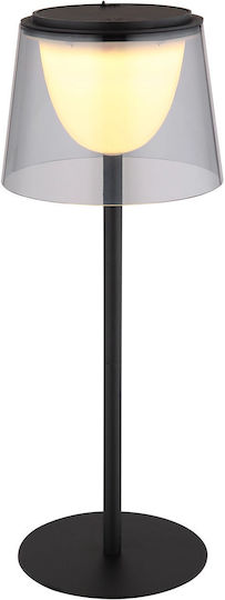 Globo Lighting Πορτατίφ LED με Μαύρο Καπέλο και Βάση