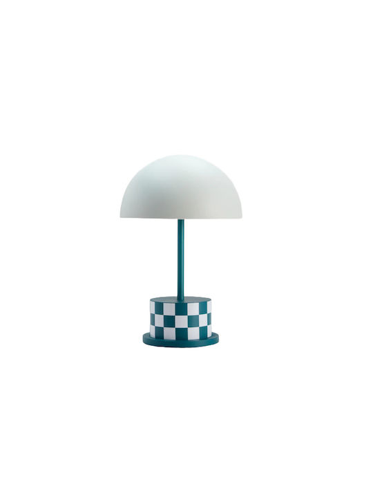 Tragbare LED-Lampe Riviera Printworks Pw00593 Türkis Weiß