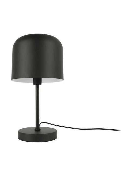 Atmosphera Capa Metal Table Lamp with Black Shade and Base
