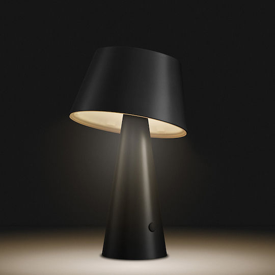 Tizia Schwarze Solartischlampe Tizia-n
