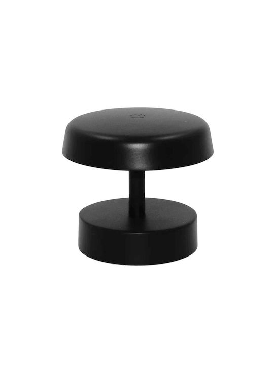 Bot Lighting Tischlampe mit Schwarz Schirm und Basis