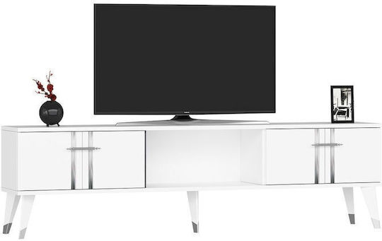 White Floor-Standing TV Stand 150x29x44 cm White Floor-Standing TV Stand 150x29x44 cm