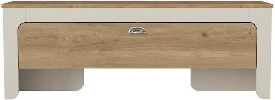 TV Stand Light Brown L130xD35xH46cm