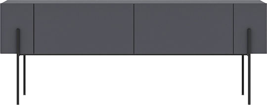 Έπιπλο TV Επιδαπέδιο Μαύρο 160x32x60εκ. Έπιπλο TV Επιδαπέδιο Μαύρο 160x32x60εκ.