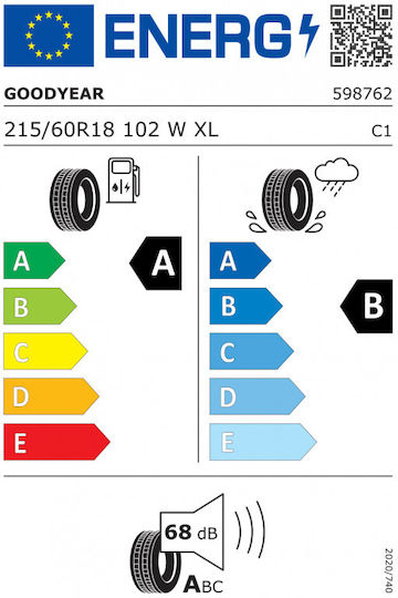 Goodyear Eagle F1 Asymmetric 6 215/60R18 102W Θερινό Λάστιχο για 4x4 / SUV Αυτοκίνητο