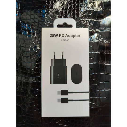 Alista Home Încărcător și Cablu USB-C 25W Negru (122401)
