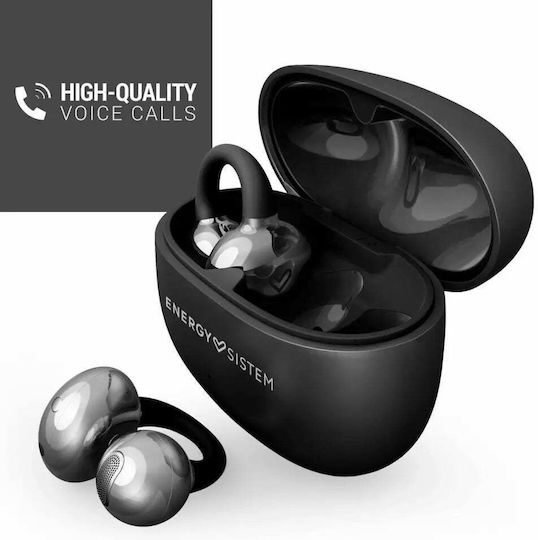 Energy Sistem ChicPods Open Ear Bluetooth Handsfree Earphones with Sweat Resistance and Charging Case Space