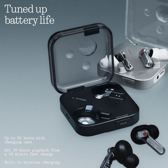 Nothing ear (3) In-ear Bluetooth Handsfree Earphones with Sweat Resistance and Charging Case White