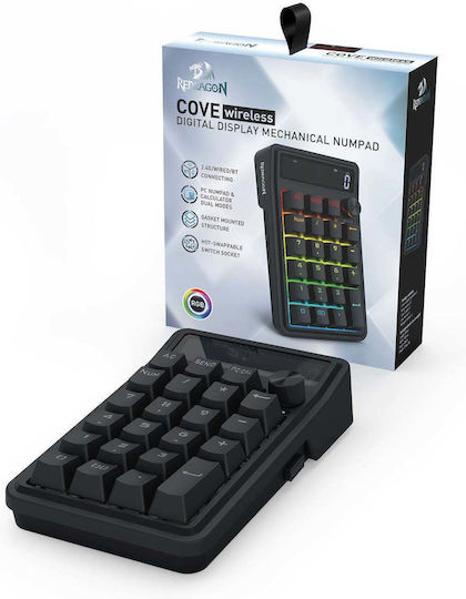 Redragon Cove K733 Gaming KeyPad με RGB φωτισμό (Αγγλικό US)
