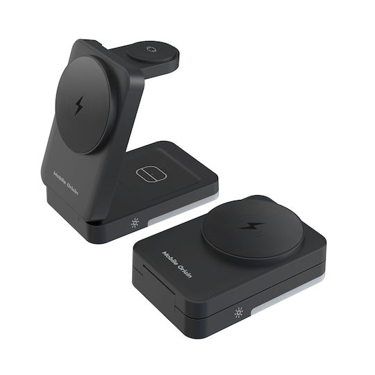 Mobile Origin Wireless Charger (Qi Pad) 15W Black (PW28)
