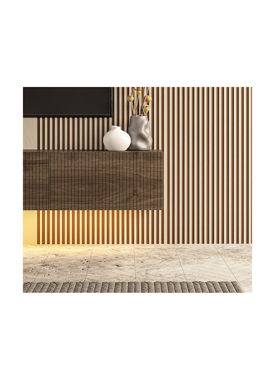 TV-Ständer mit LED-Beleuchtung aus Spanplatte M150xT31xH29cm SteweHome