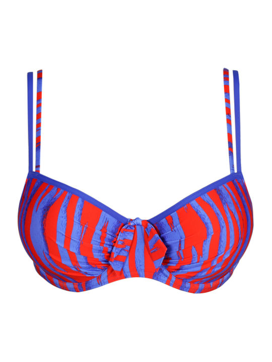 Πολυμορφικό Bikini Top Κοκκινο-μπλε