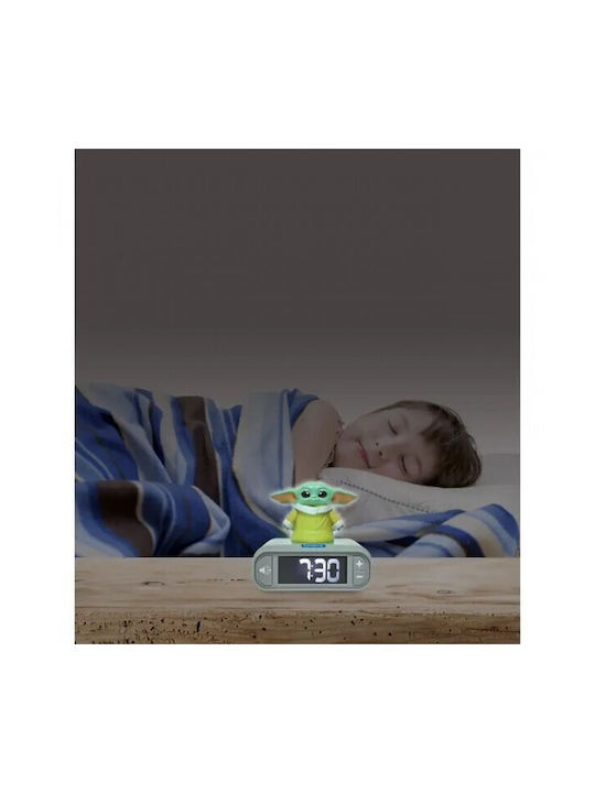 Lexibook Disney Star Wars Ψηφιακο Ξυπνητηρι Grogu 3d Φωτιστικη Φιγουρα Νυκτος Ηχητικα Εφε 25.rl800sw