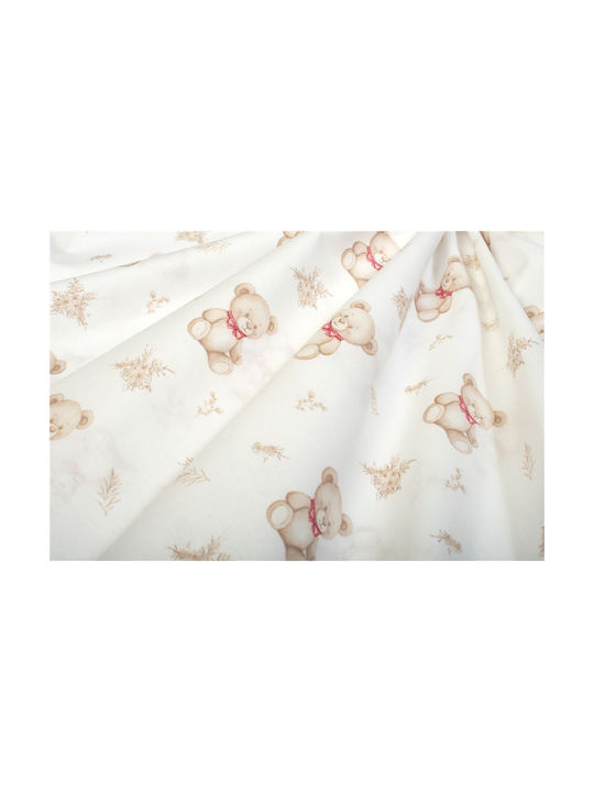 Dimcol Baby Bettlaken Bär 120x160cm