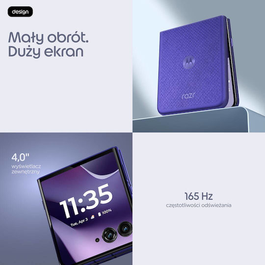 Motorola Razr 70 Ultra 5G 16/512GB Orient Blau