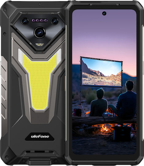 Ulefone Armor 34 Plus 5G Dual SIM (16/512GB) Ανθεκτικό Smartphone Μαύρο