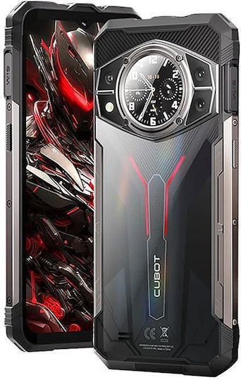 Cubot Kingkong AX Dual SIM (12/256GB) Ανθεκτικό Smartphone Μαύρο