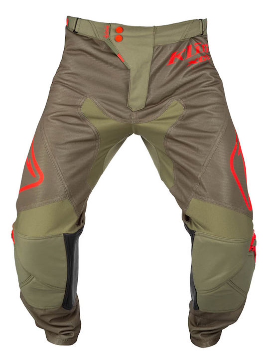 Klim Xc Lite Καλοκαιρινό Ανδρικό Παντελόνι Motocross Πράσινο