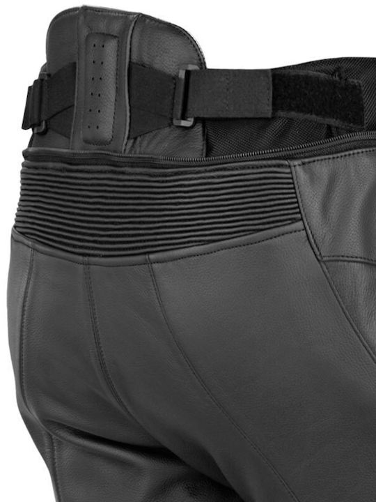 Spidi Pro 2 Men's 4 Season Leather Motorcycle Waterproof Pants Black