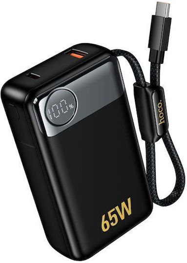 Hoco Q53 Power Bank 12000mAh 65W Power Delivery Μαύρο