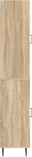 vidaXL Kleine Aufbewahrungsmöbel Stoff mit 2 Schubladen M33xP34.5xH89.5cm