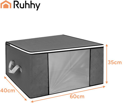 Ruhhy Plastic Storage Bag for Clothes / Bags 60x40x35cm 4pcs