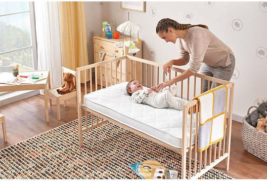 SteweHome Ортопедичен Матрак За Кошара 70cmx140cmx8cm SteweHome Ортопедичен Матрак За Кошара 70cmx140cmx8cm
