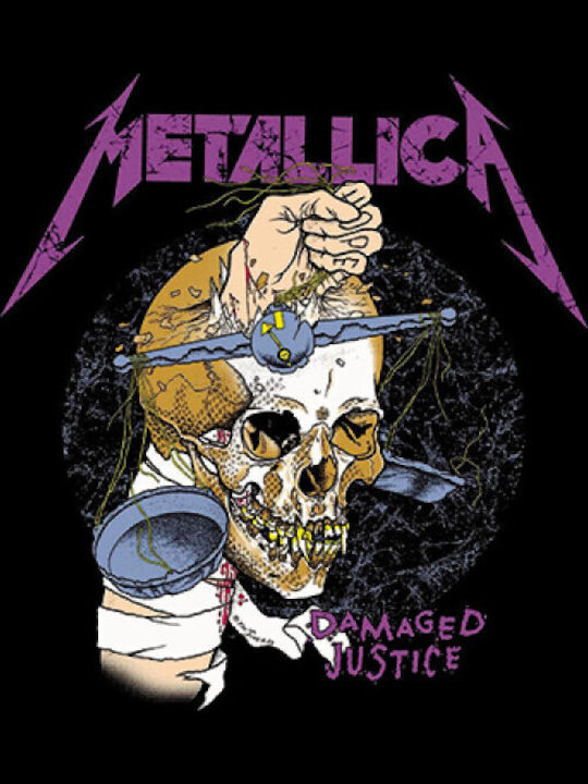 Αμάνικο Μπλουζάκι Ανδρικό Metallica Takeposition Μαύρο 330-7787